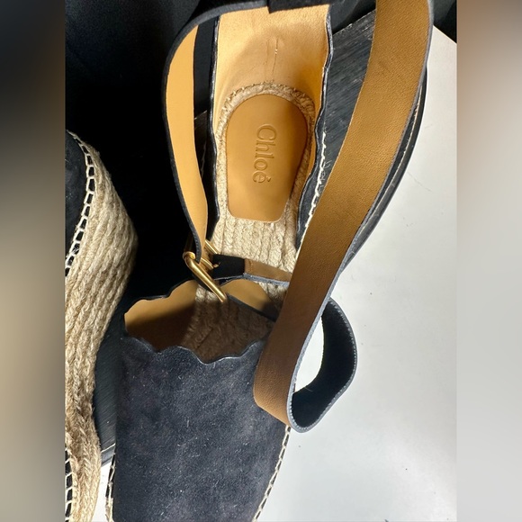 NIB CHLOE Platform Sandals,  size EU40/US9 - Picture 3 of 8